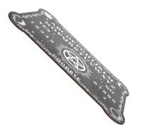 TOBBOMEY Planche à Pendule en Bois 1 Pièce Tableau de Divination Alphabet et Symboles Accessoire de Contemplation Wicca Décoration Vintage pour Rituels et Séances Ésotériques