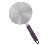 TOBBOMEY Plaque de Diffusion de Chaleur Ronde pour Cuisinière à Induction et Gaz Adaptateur Anti-Brûlure en Acier Inoxydable 20 CM Diffuseur Homogène pour Cuisson Sécurisée et