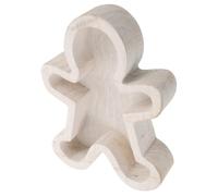 TOBBOMEY Plateau Apéritif Forme Bonhomme Épices Plateau Service Noël pour Fromages Desserts et Friandises Festives Snack et Gâteau