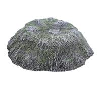 TOBBOMEY Plateforme Flottante pour Tortues en Résine Île de Bain de Soleil pour Aquarium Rampe d'escalade Stable pour Reptiles Aquatiques Espace de Repos Naturel et Sécurisé pour