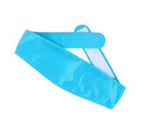 TOBBOMEY Poche de Glace Réutilisable avec Bande pour Tête Thérapie Froid Chaud pour Douleurs Léger et Étanche Soulagement des Maux de Tête et Inflammations Bleu Ciel