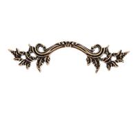 TOBBOMEY Poignée de Tiroir en Zinc Gravé Style Européen, 1 Pièce, Installation Facile, pour Commodes et Meubles de Chambre Vintage