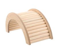 TOBBOMEY Pont pour Cochon Bois Échelle Escalade pour Hamster Rampe pour Lapin Jouet Exercice pour Cage Décoratif