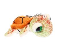 TOBBOMEY Porte-clés Tortue Peluche Ultra Douce pour Sac à Main Décoration Suspendue Accessoire Léger et Pratique pour Sacs et Porte-clés Pendentif Décoratif Voyage