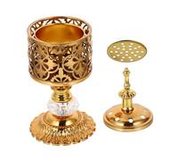 TOBBOMEY Porte Métal Créatif Support Intérieur Brûleur Élégant pour Purification Maison Support Décoratif Pratique et Artistique