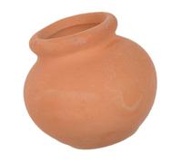 TOBBOMEY Pot Terre Cuite Mini Respirant pour Succulentes Poterie Argile Compacte Plante Intérieur et Extérieur Pot Pépinière pour Plantes Petites Décor Maison et Bureau