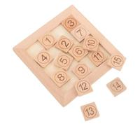 TOBBOMEY Puzzle Éducatif Bois à Glissière pour Garçon Fille Apprentissage des Chiffres Développement Cognitif Coordination Main- Jeu Éducatif pour Garçon et Fille Dès Ans