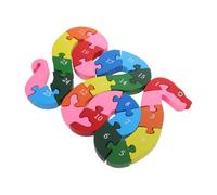 TOBBOMEY Puzzle Éducatif Bois Lettres et Chiffres pour Tout-Petits Blocs de Construction Créatifs pour Apprentissage Familial Développement Moteur et Cognitif Jeu de Mots pour École Maison