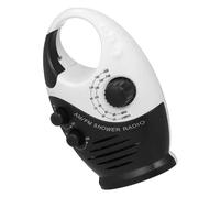 TOBBOMEY Radio étanche AM/FM Portable avec Volume réglable Format Compact Fonction Batterie Longue durée pour Salle de Bain et activités extérieures Radio FM Portable pour Usage Mobile