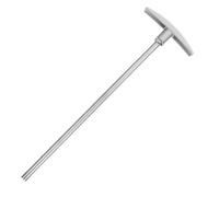 TOBBOMEY Rallonge de Vanne D’évacuation des Eaux Usées pour Camping-car en Acier Inoxydable Tige D’extension de Poignée Antidérapante Accessoire de Remplacement pour Réservoir Vr Tube