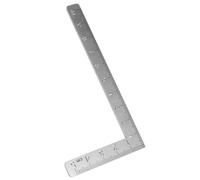 TOBBOMEY Règle Dangle Acier Inoxydable pour Menuisier Outil de Mesure Multifonction et Portable Précision Élevée pour Travail Du et Dessin Technique