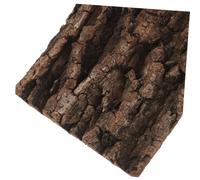 TOBBOMEY Reptile Terrarium Cork Bark Background Natural Tree Bark Backdrop Wall Decor for Gecko Lizard Spider Turtle and Chameleon Habitat Accessories