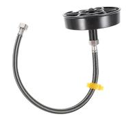 TOBBOMEY Rince-verre Automatique pour Évier avec Jet Haute Pression Nettoyage Rapide Multi-angle Accessoire Cuisine Compact et Pratique avec Tuyau Intégré