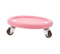 TOBBOMEY Roue Abdominale à Quatre Roues avec Plateau Antidérapant Outil de Fitness pour Musculation Du Ventre Entraînement Corporel Complet à et Salle de Sport Convient Aux Débutants et