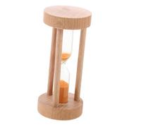 TOBBOMEY Sablier Minuterie avec Sable Orange Timer Pratique et Décoration Bureau Maison