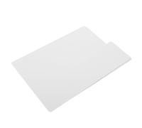 TOBBOMEY Séparateurs de Playlist Vinyle 13 Pièces pour Rangement D'albums Audio Personnalisables pour Passionnés de Musique Organisation Flexible Plastique Épais Noir 180x280 Mm