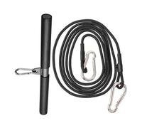 TOBBOMEY Set Daccessoires de Musculation DIY avec Barre de Traction Courte et Corde Haute Résistance Équipement Complet pour Entraînement Musculaire à Compatible Machine à Câble