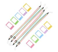 TOBBOMEY Set Sangle Épaule Ajustable Antidérapante et Cadre Photo pour Appareil Photo Bandoulière Léger et Confortable pour Voyage et Usage Quotidien