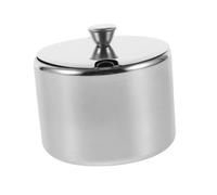 TOBBOMEY Sucrier en Acier Inoxydable 95 CM avec Cuillère Magnétique et Couvercle Bol à Épices Multifonction pour Sucre Sel et Poivre Récipient Cuisine Portable pour Maison et Café