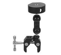 TOBBOMEY Support d'antenne pour Bateau, réglable de 14 à 55 mm, pour antenne VHF Marine, Filetage 1/4" avec Pince, pour Installation sur Le Toit d'un Yacht ou d'un Camping-Car.