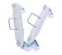TOBBOMEY Support de Radiateur à Roulettes Robustes Base Pivotante pour Chauffage Mobilité Facile Compatible Divers Chauffages Stabilité Assurée