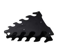 TOBBOMEY Support de Rangement pour Haltères en Plastique ABS 5 Niveaux Forme Arbre Compact et Léger pour Musculation à Domicile et Salle de Sport