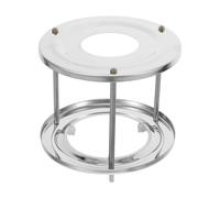 TOBBOMEY Support pour cafetière, réchaud à alcool, support portable et amovible pour cafetière à expresso, bouilloire, idéal pour la fondue, le camping, la randonnée et la cuisine en plein air.