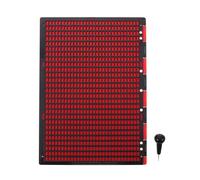 TOBBOMEY Tablette d'écriture braille avec stylo : Kit portable de 27 lignes et 30 cellules comprenant des livres en braille et une tablette pour l'apprentissage des doigts, idéal pour les