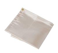 TOBBOMEY Tapis Anti-feu Ignifuge pour Barbecue et Camping Tapis Résistant la Chaleur 50x50 Cm Couverture Ignifugée pour Foyer Extérieur Cuisine en Fibre de Verre