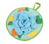 TOBBOMEY Tapis Reniflant pour Lapin Et Petits Animaux Tapis De Nourrissage Interactif Éveil Sensoriel pour Animaux De Compagnie