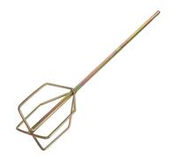 TOBBOMEY Tige de Mélange Électrique pour Perceuse Mixeur Portable Multifonction pour Béton Plâtre et Enduit Manche Carré Compatible Perceuse à Percussion Outil de Malaxage Robuste