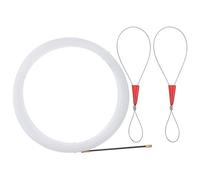 TOBBOMEY Tire-câble Électrique Nylon avec Attache Rapide Enfileur de Fils pour Électriciens Adapté Aux Conduits Muraux et Pose de Câbles Intérieurs avec Fixations
