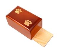 TOBBOMEY Urne pour Animaux De Compagnie Urne Commémorative pour De Chien Et Chat Accessoire Funéraire Élégant pour Conserver Souvenirs De Animaux Aimés