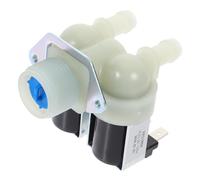 TOBBOMEY Vanne De Remplissage Pour Machine à Laver Remplacement Valve D'arrivée D'eau Pour Lave-linge Automatique à Double Entrée Accessoire De Lavage Fiable Pour Ménage Domestique