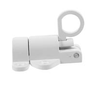 TOBBOMEY Verrou de Porte Aluminium Targette Coulissante Robuste Serrure Intérieure Sécurisée pour Portes et Fenêtres Installation Facile Design et Pratique Protection Fiable