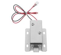 TOBBOMEY Verrou électromagnétique intelligent pour armoire : ensemble de verrouillage électrique universel 12 V pour porte d’armoire ou distributeur automatique (0,83 A).