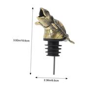 TOBBOMEY Verseur Bouteille Vin Tortue Design Créatif Bec Verseur Portable Élégant pour Bar Cuisine