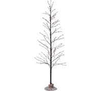 Star Arbre à LED « Tobby Tree », marron, 150 cm, 196 LED, env. 70 x 150 cm, pour l'extérieur