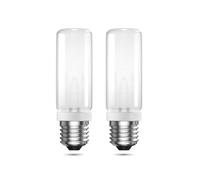 TobeBright 100 W E27 Ampoule Halogène Tubulaire JDD Blanc Chaud 2 800 K Dimmable 1 200 lm Ampoules Halogène pour lampes de sol, lampes de table, éclairage de studio AC220 V-240 V (2 paquets)