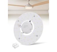 TobeBright 16W Module LED Ronde de Rechange Avec Aimant Blanc Neutre 4000K pour Plafonnier Neno Rond Source Lumineuse Adaptée au Châssis de Plafonnier 220V