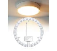 TobeBright 24W Module Anneau LED, avec Support Magnétique Retrofit, 4000K Blanc Naturel Kit de Conversion pour Plafonniers et Appliques Murales Remplacement de La Lampe Fluorescente Circulaire
