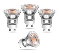 TobeBright Mini Ampoules LED GU10 2W, MR11 Ampoules Spot LED GU10 Blanc Chaud 3000K 150 Lumen, Equivalent 15W Angle de Lumière 36°, Ampoule GU10 LEd Efficacité Energétique, Non-Dimmable, Lot de 4