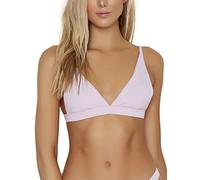 ToBeInStyle Women's Seamless Full Coverage Deep Plunging V-Neckline Triangle Top