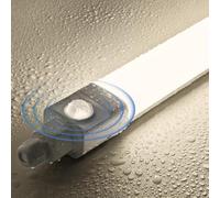 Tobeter Neon LED 120 CM avec Detecteur de Mouvement, 36W 3600LM Tube Sensor Lampe, Linkable Luminaire Plafonnier Reglette Led, Blanc Neutre 4000K IP65 Pour Garage, Cave, Atelier, Couloir