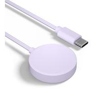Tobfit Câble de charge USB C pour Samsung Galaxy Watch 4, Samsung Galaxy Watch 7/7 Ultra/6/6 Classic/FE/5 Pro/5/4/4 Classic/3, Active 1/2 40 mm, 44 mm, violet
