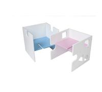 Tobi 320102 Babycube Fauteuils Cubes Ludiques Pour Enfants Blanc Laqué