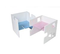 Tobi 320102 Babycube Fauteuils Cubes Ludiques Pour Enfants Blanc Laqué