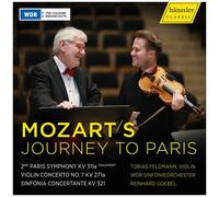 Tobias Feldmann - Mozart's Journey To Paris [Compact Discs]