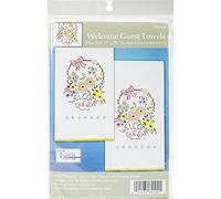 Tobin Design Works Crafts estampillé Serviettes de Cuisine pour Broderie (2/Lot), 45,7 x 71,1 cm
