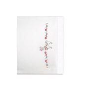 Tobin Design Works Crafts Lot de 2 taies d'oreiller à Broder, Polyester Coton, Coloris Assortis, Standard